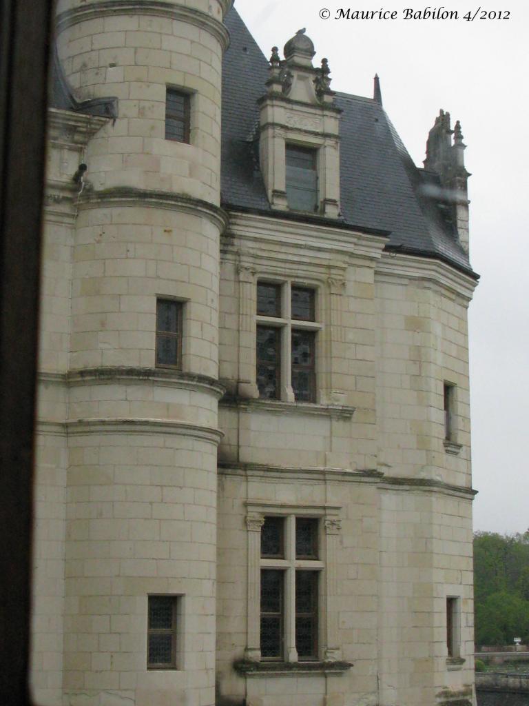 Val de loire.Château de Chenonceau, un des plus beaux de France