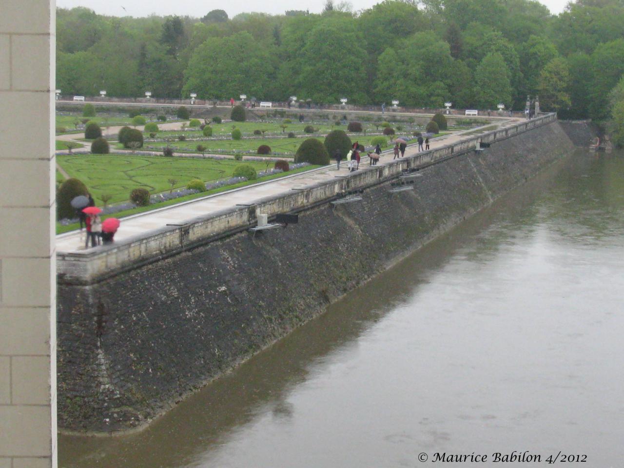 Val de loire.Château de Chenonceau, un des plus beaux de France