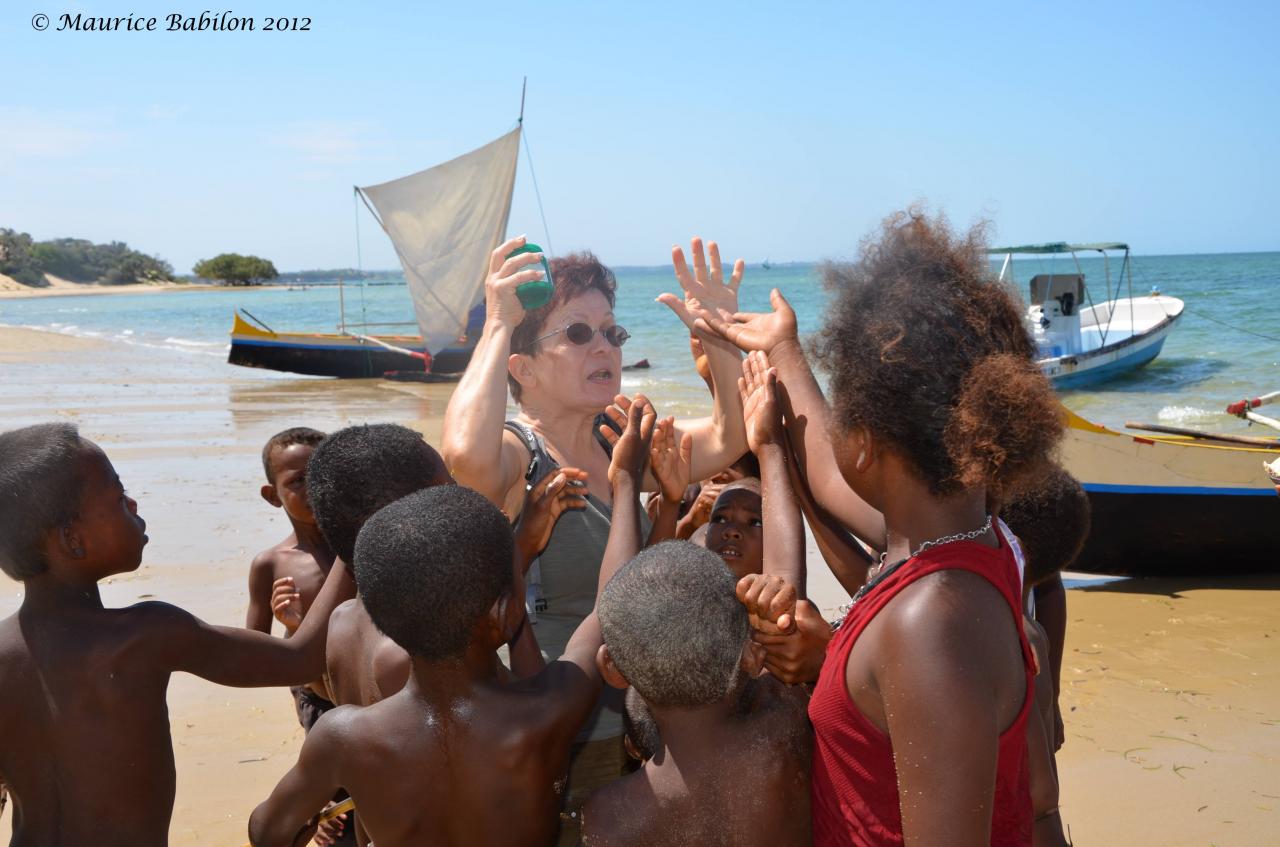 Plage d'Ifaty sud de Madagascar