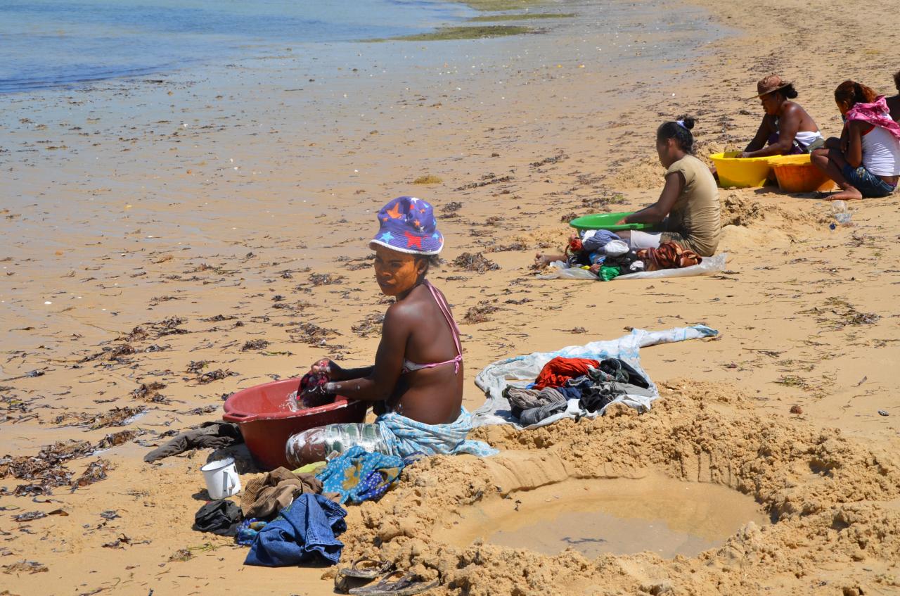 Region d'Ifaty , canal du Mozambique sud de Madagascar