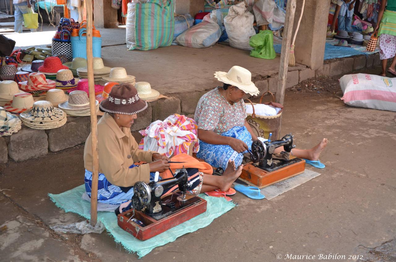 Visite et achats au marché de Fianarantsoa