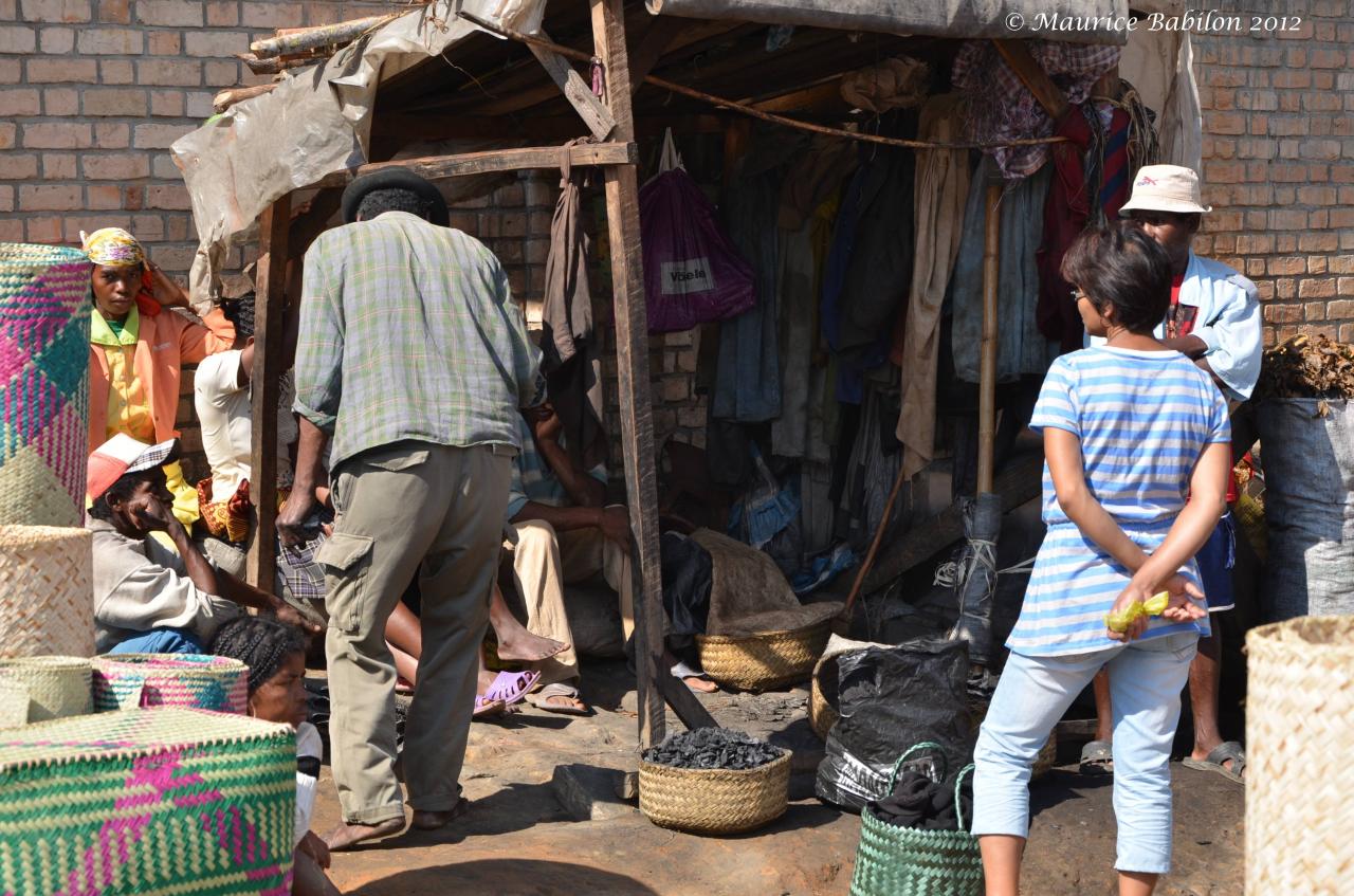 Visite et achats au marché de Fianarantsoa