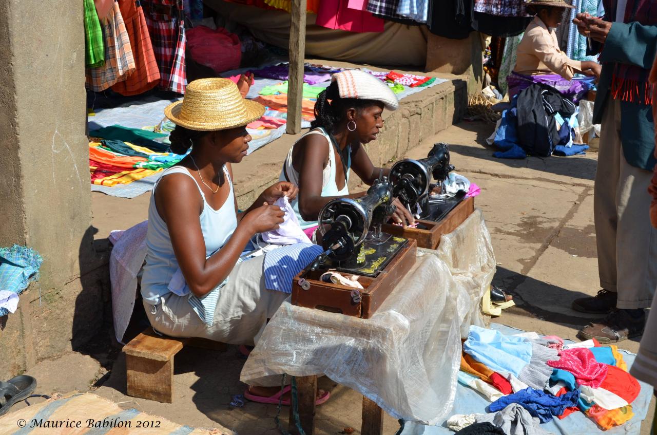 Visite et achats au marché de Fianarantsoa