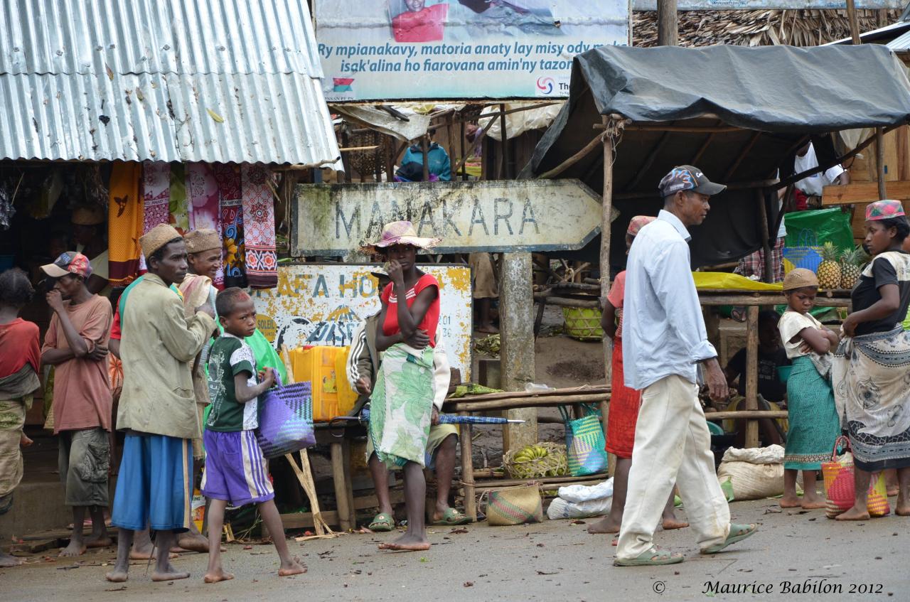 Direction le parc de Ranomafana au relief très accidenté