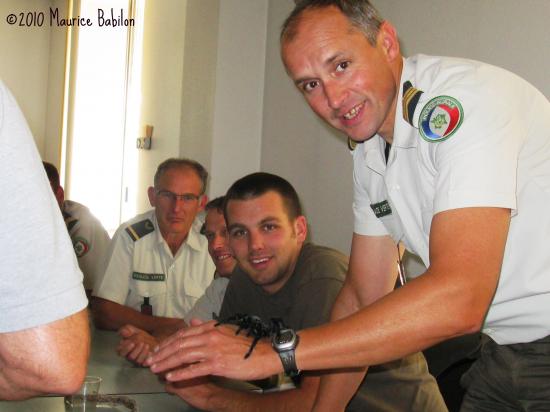 Formation NAC's à Soultz au siège de la Brigade Verte le 06 Octobre 2010