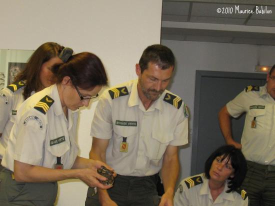 Formation NAC's à Soultz au siège de la Brigade Verte le 06 Octobre 2010