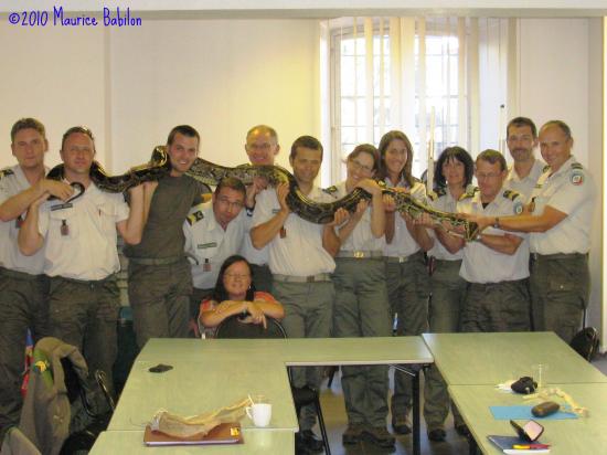 Formation NAC's à Soultz au siège de la Brigade Verte le 06 Octobre 2010