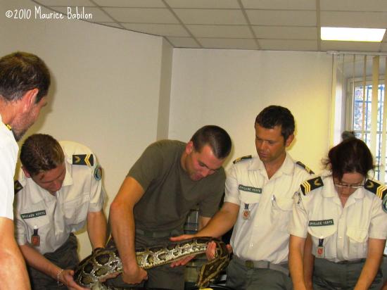 Formation NAC's à Soultz au siège de la Brigade Verte le 06 Octobre 2010
