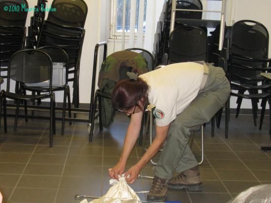 Formation NAC's à Soultz au siège de la Brigade Verte le 06 Octobre 2010