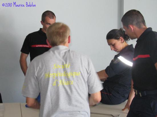 Formation NAC's aux Sapeurs Pompiers , SDIS de Belfort  le 05.06.2010