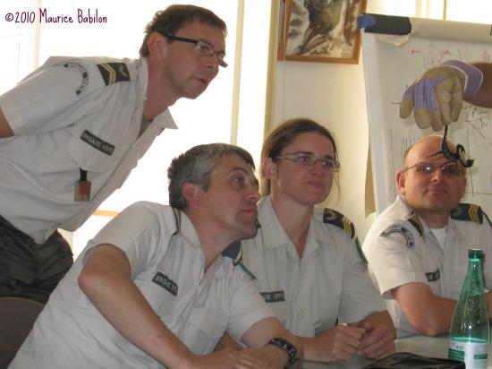 Formation NAC's du 12 Octobre 2010 , locaux de la Brigade Verte à Soultz